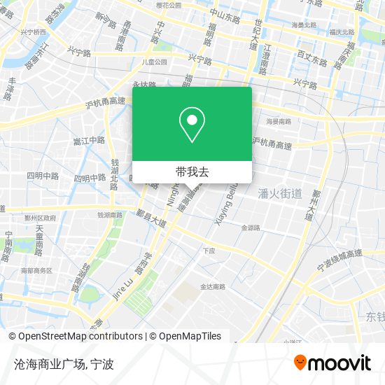 沧海商业广场地图