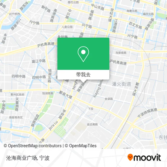 沧海商业广场地图