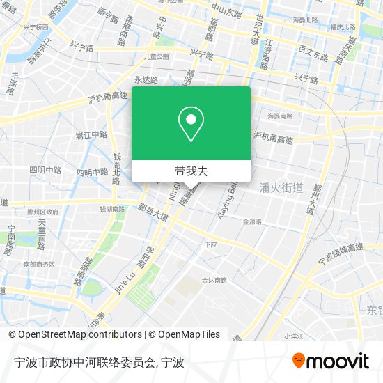 宁波市政协中河联络委员会地图