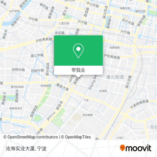 沧海实业大厦地图