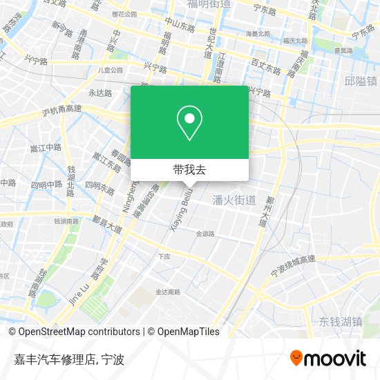 嘉丰汽车修理店地图