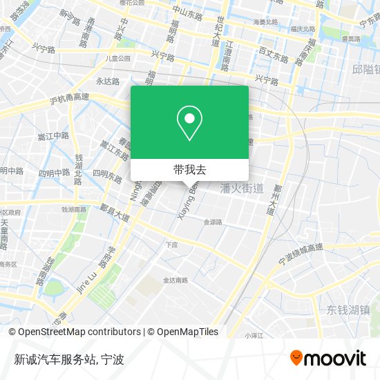 新诚汽车服务站地图