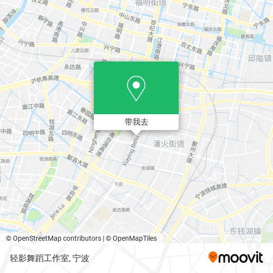 轻影舞蹈工作室地图