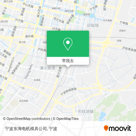 宁波东海电机模具公司地图