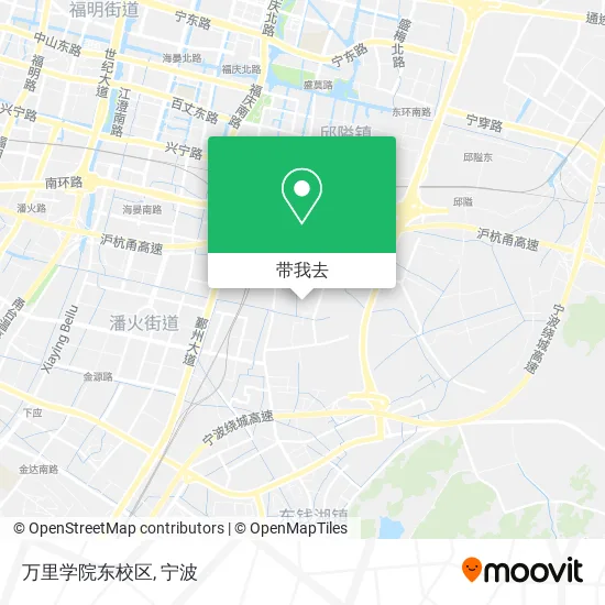 万里学院东校区地图