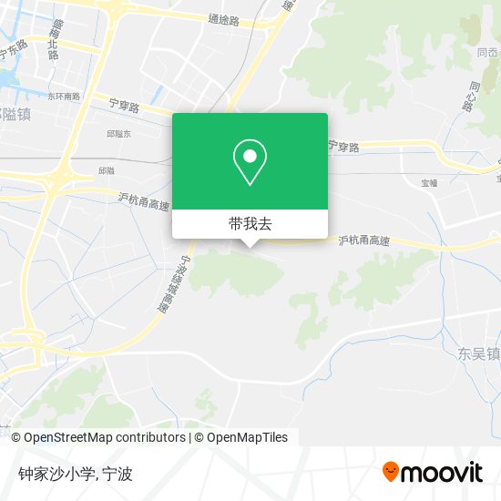 钟家沙小学地图