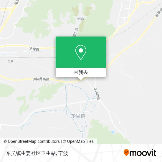 东吴镇生姜社区卫生站地图
