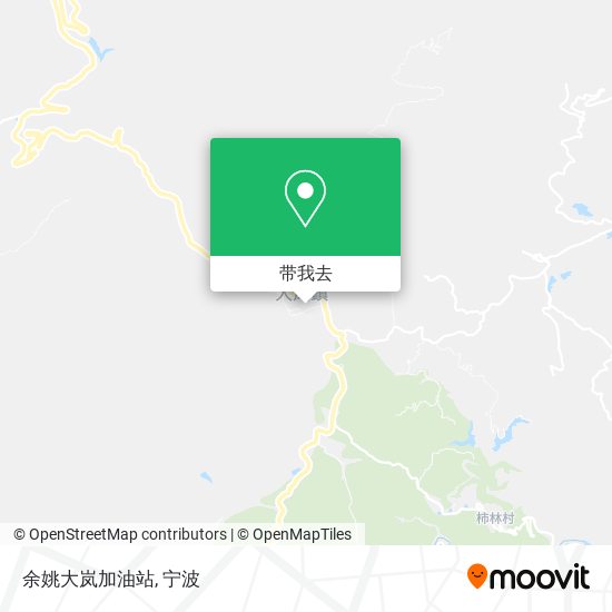 余姚大岚加油站地图