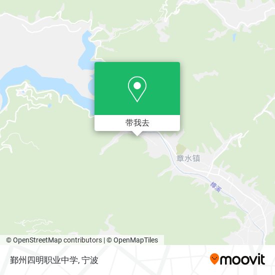 鄞州四明职业中学地图