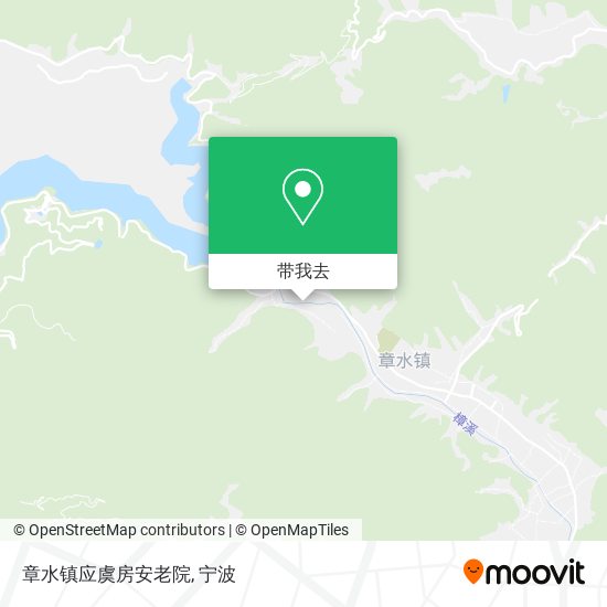 章水镇应虞房安老院地图