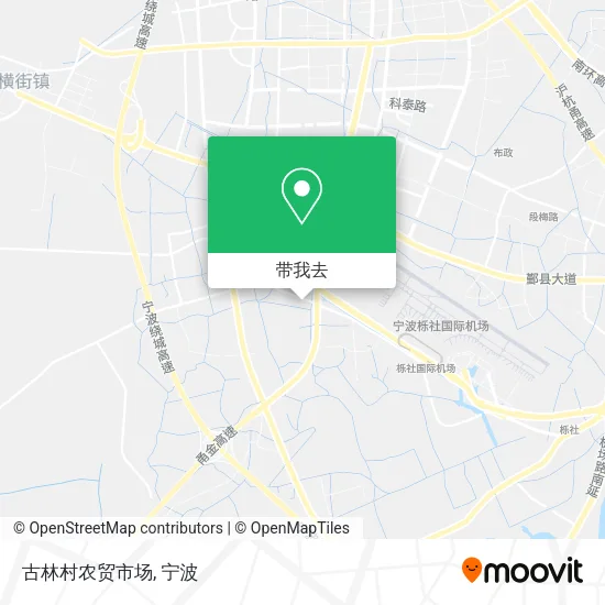 古林村农贸市场地图