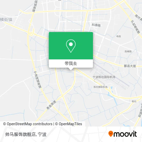 帅马服饰旗舰店地图