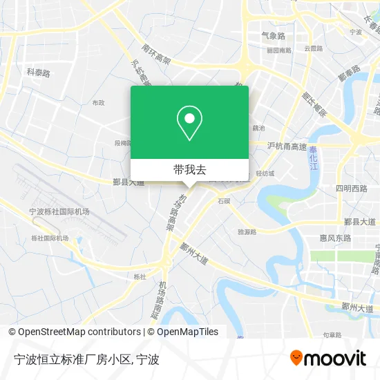 宁波恒立标准厂房小区地图