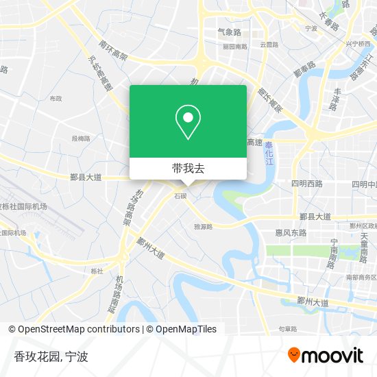 香玫花园地图