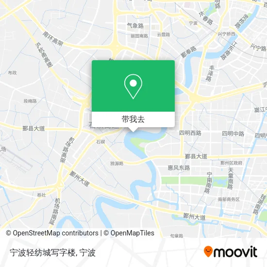 宁波轻纺城写字楼地图