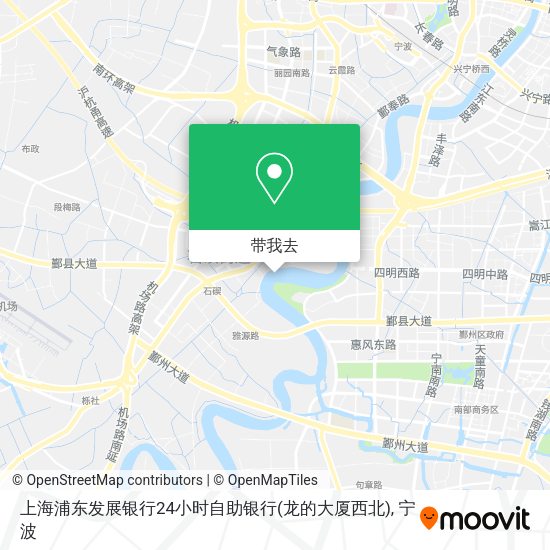 上海浦东发展银行24小时自助银行(龙的大厦西北)地图