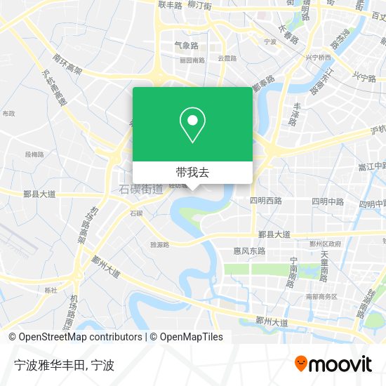宁波雅华丰田地图