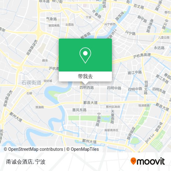 甬诚会酒店地图