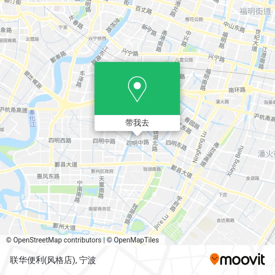 联华便利(风格店)地图