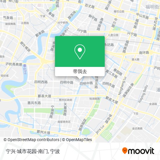 宁兴·城市花园-南门地图