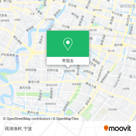 莼湖渔村地图