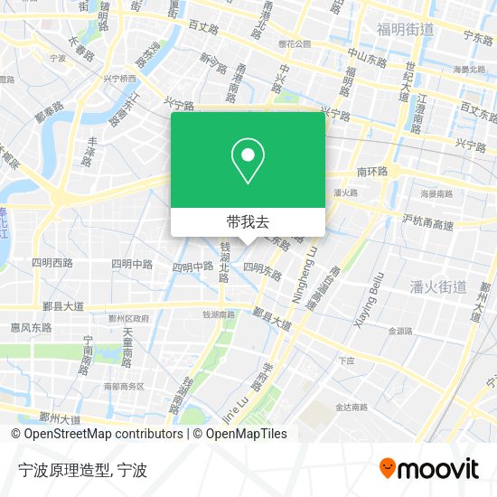 宁波原理造型地图