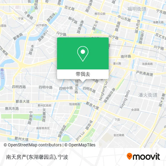 南天房产(东湖馨园店)地图