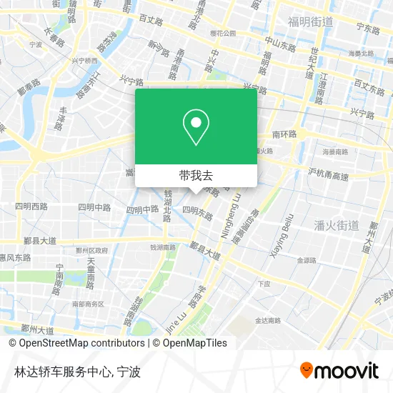 林达轿车服务中心地图