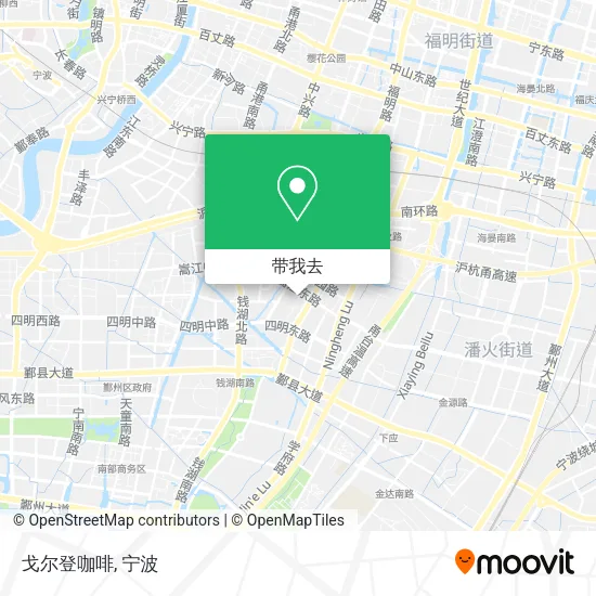 戈尔登咖啡地图