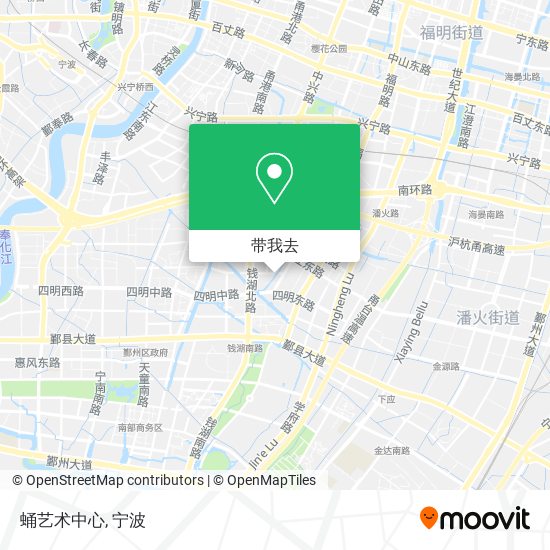 蛹艺术中心地图