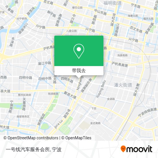 一号线汽车服务会所地图