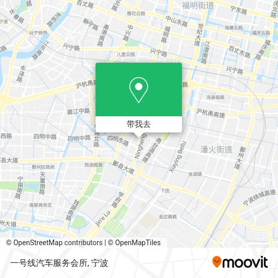 一号线汽车服务会所地图