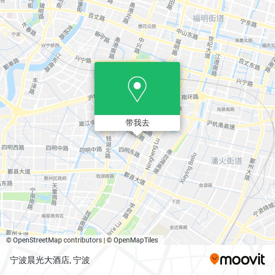 宁波晨光大酒店地图