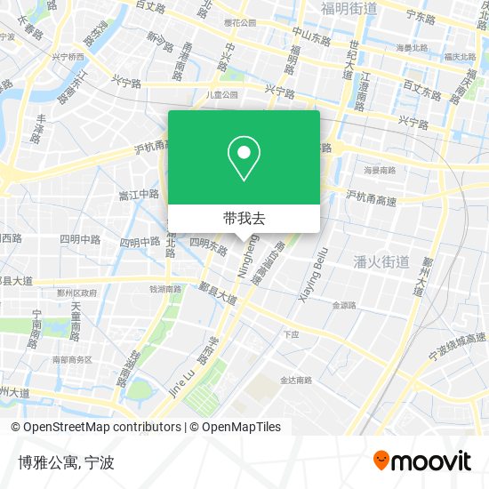 博雅公寓地图
