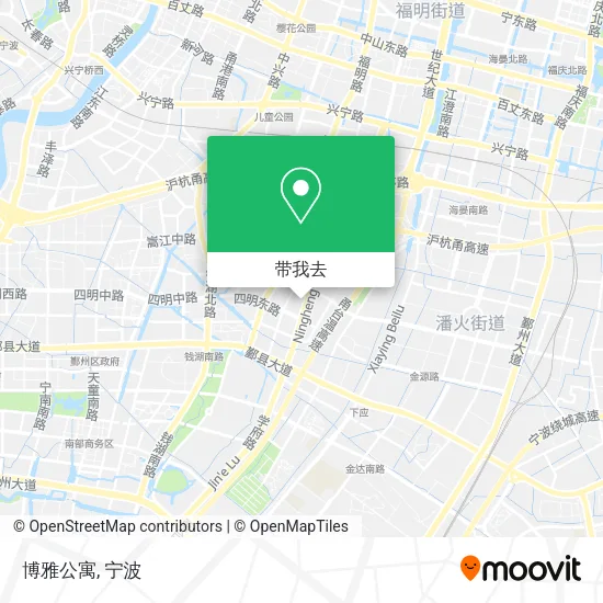 博雅公寓地图