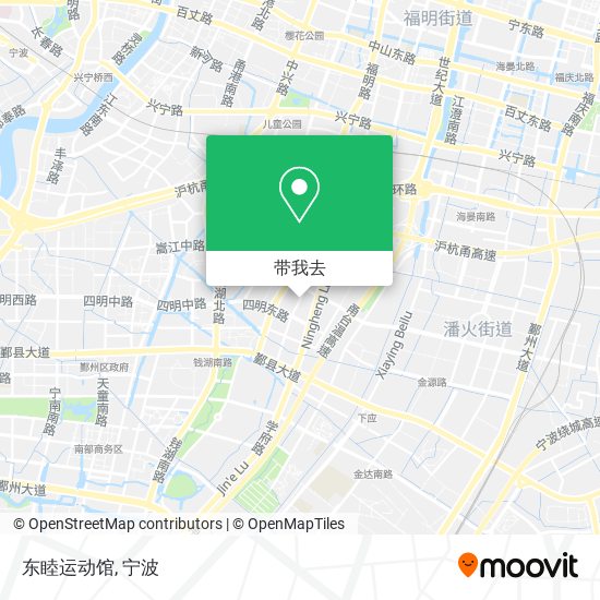 东睦运动馆地图