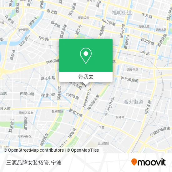 三源品牌女装拓管地图