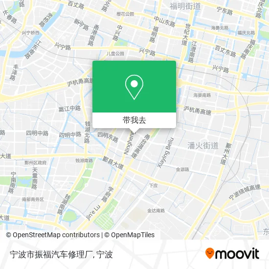 宁波市振福汽车修理厂地图