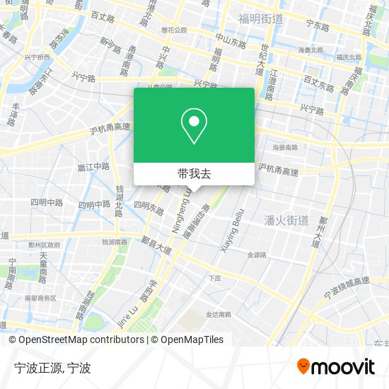 宁波正源地图