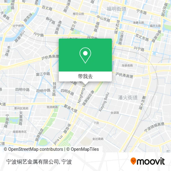 宁波铜艺金属有限公司地图