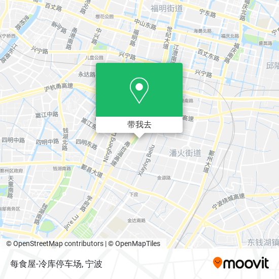 每食屋-冷库停车场地图