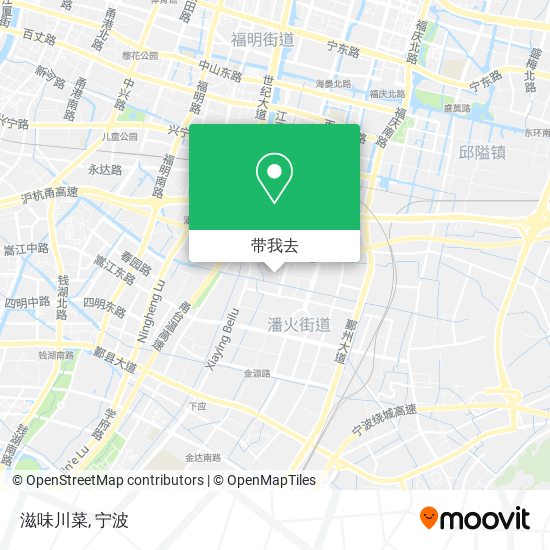 滋味川菜地图