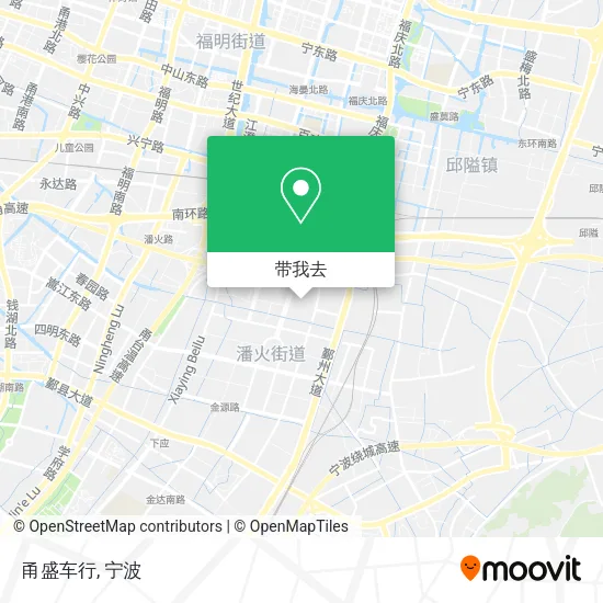 甬盛车行地图