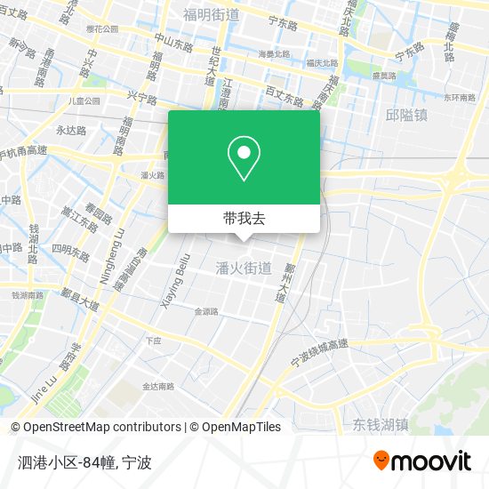 泗港小区-84幢地图