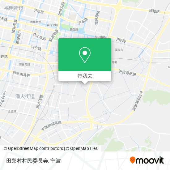 田郑村村民委员会地图