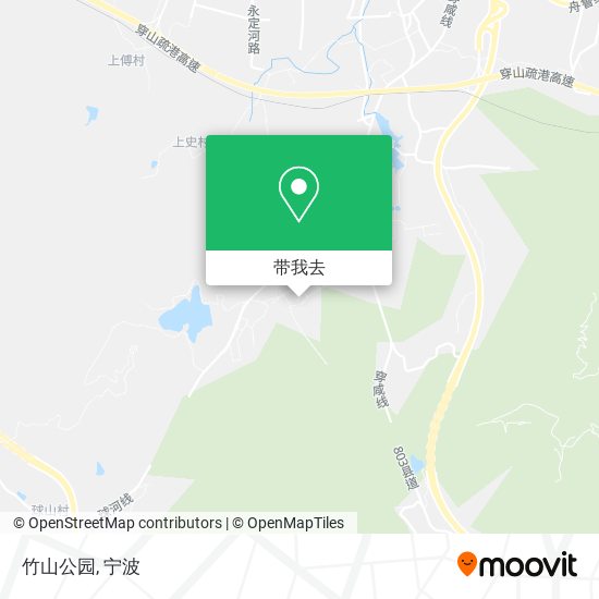 竹山公园地图
