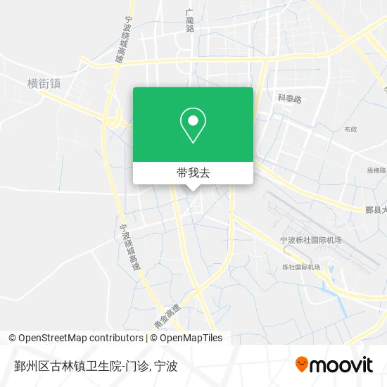 鄞州区古林镇卫生院-门诊地图