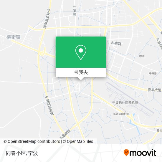 同春小区地图