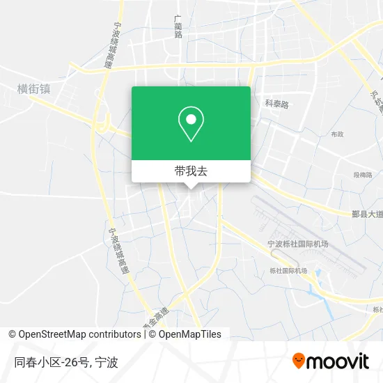 同春小区-26号地图