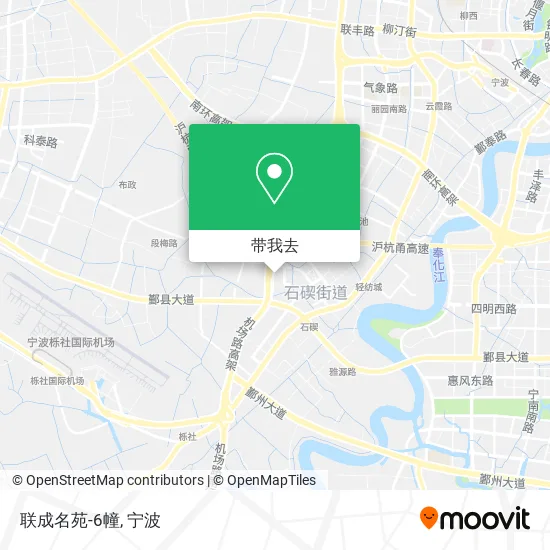 联成名苑-6幢地图